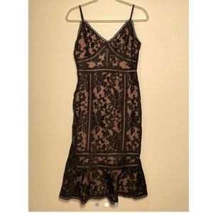 Lulu’s Lace Peplum Drees